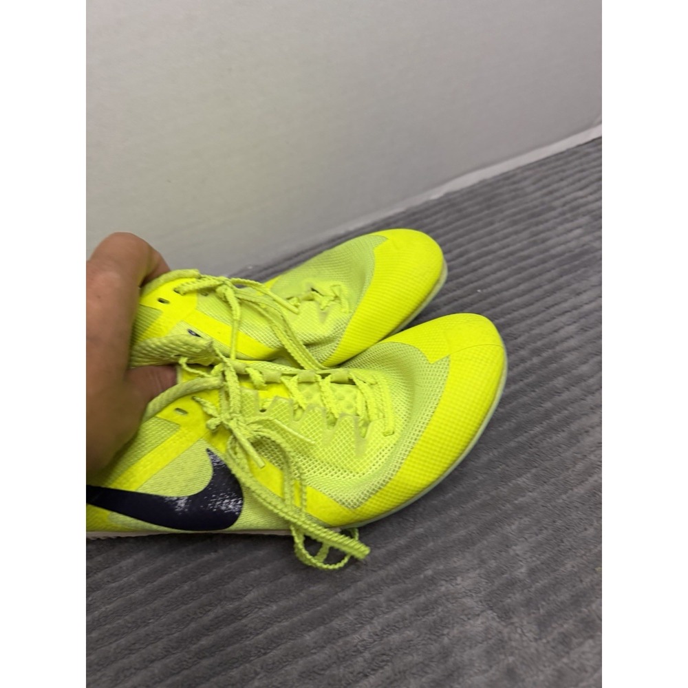 Nike Zoom Rival Sprint Track & Field Shoes Mens 7.5 Spikes Volt Yellow - Picture 4 of 10